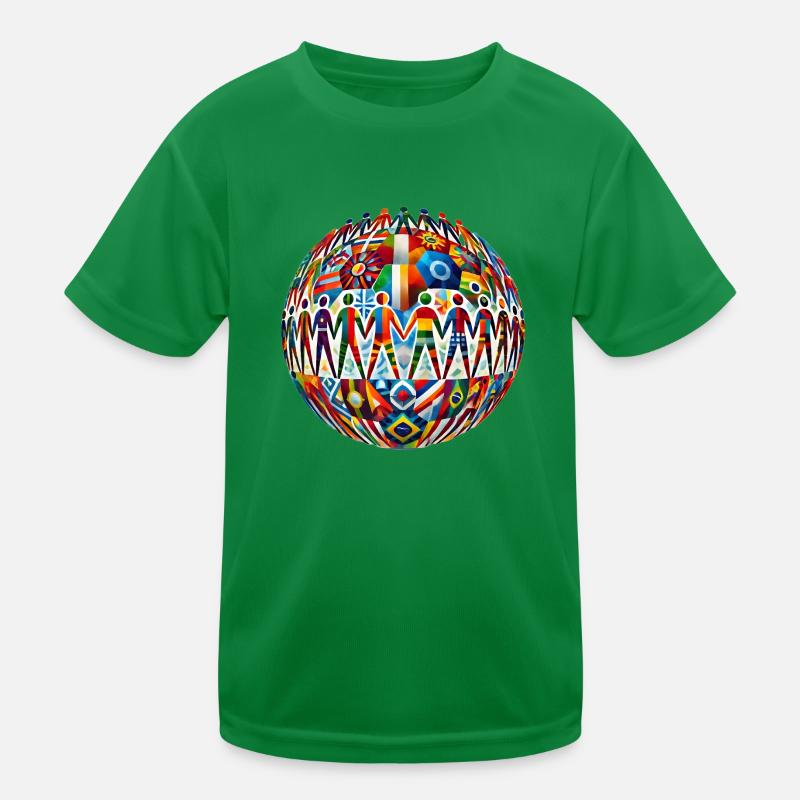 Unity in Diversity – Gemeinsam stark Kinder Funktions-T-Shirt