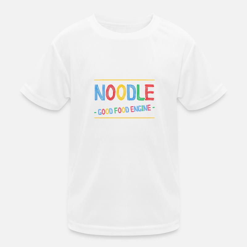 NOODLE, GOOD FOOD ENGINE ! (cuisine) T-shirt sport Enfant