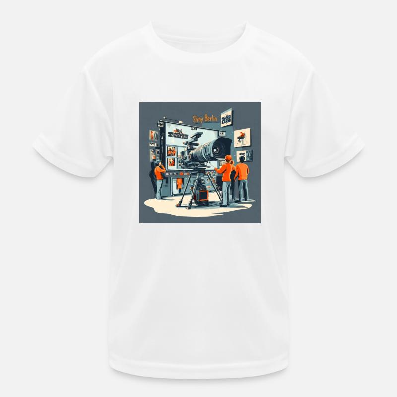 The camera studio Kinder Funktions-T-Shirt