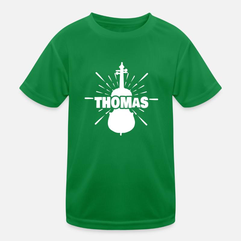 Vorname Thomas Kinder Funktions-T-Shirt