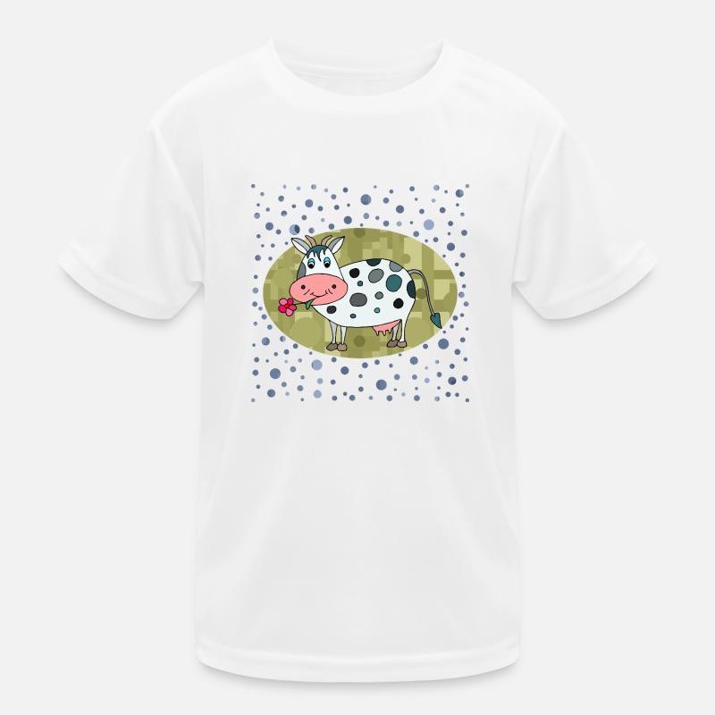 Cow Kids Functional T-Shirt