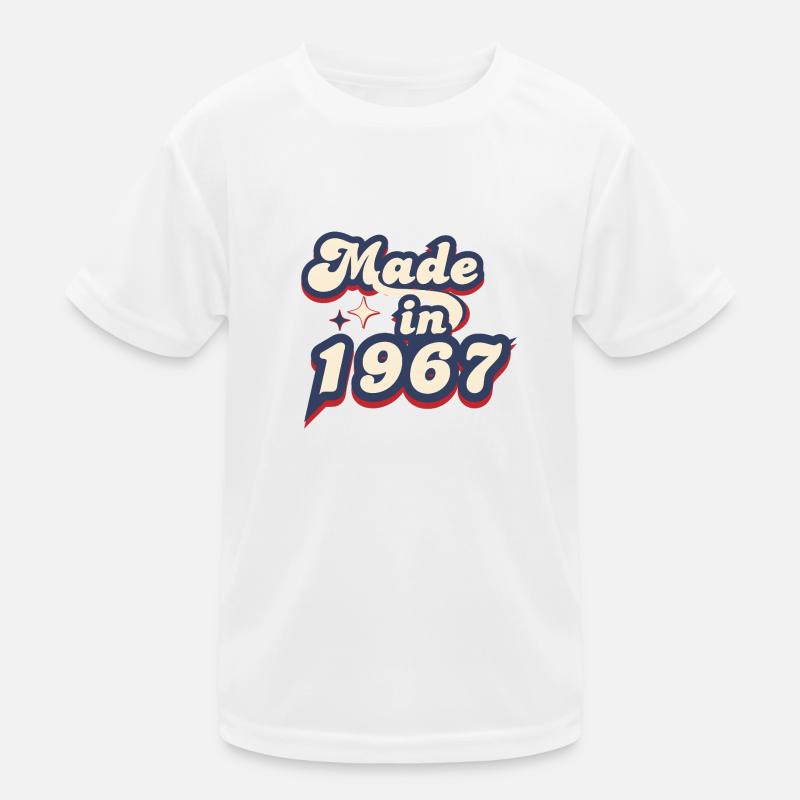 Made in 1967 Retro Kids Functional T-Shirt