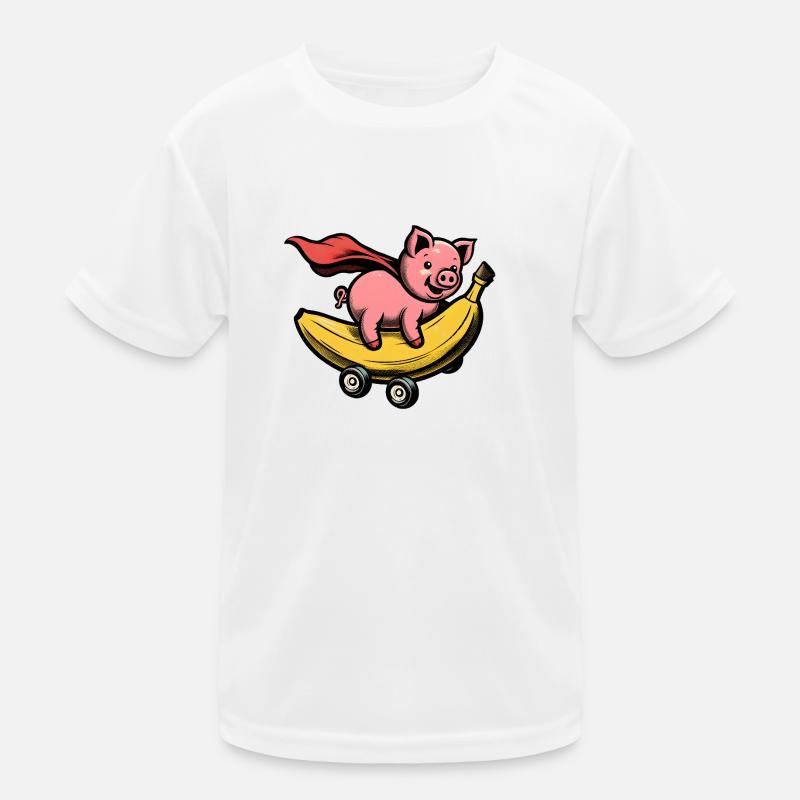 cochon T-shirt sport Enfant