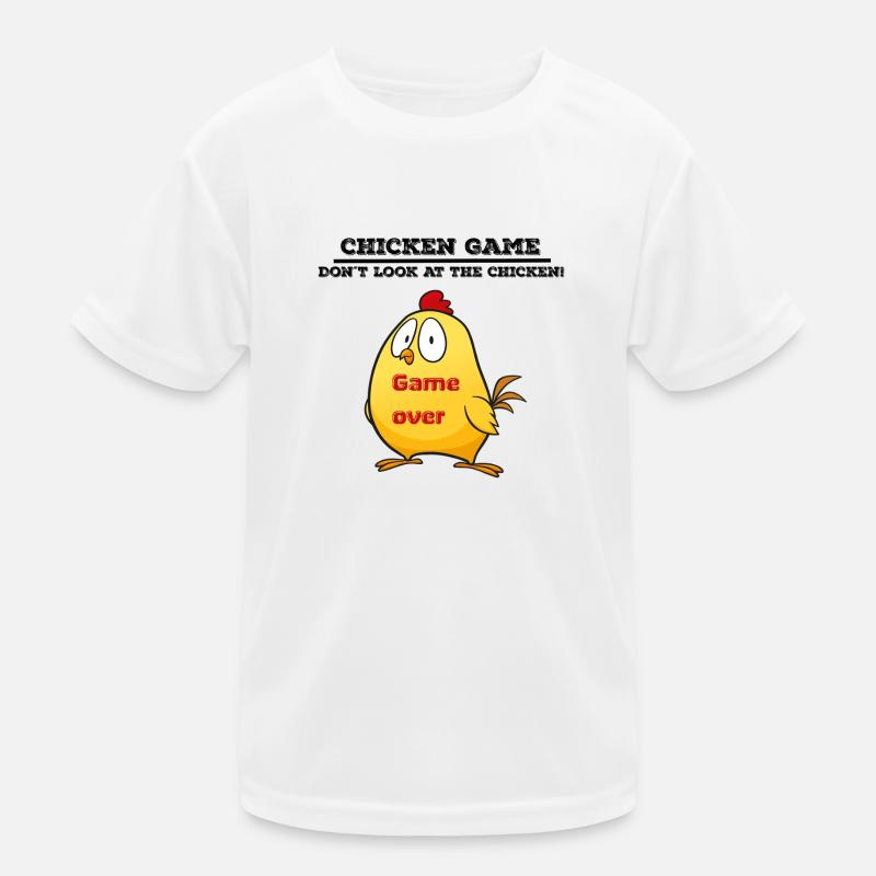 Chicken game Kinder Funktions-T-Shirt
