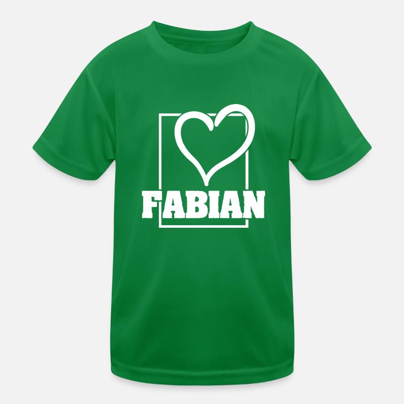 Fabian as a woman Kids Functional T-Shirt