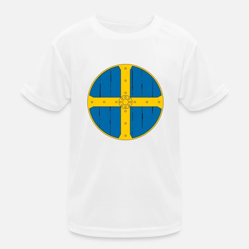 Wikinger Kinder Funktions-T-Shirt