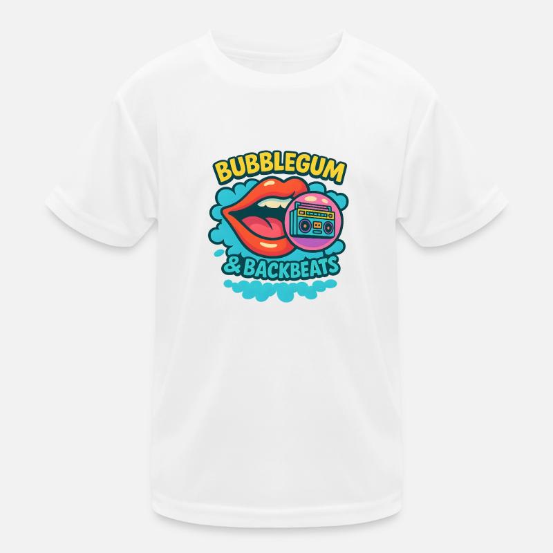 Bubblegum & Backbeats Kids Functional T-Shirt