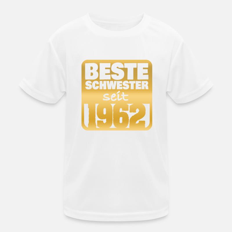 Born in 1962 Kids Functional T-Shirt