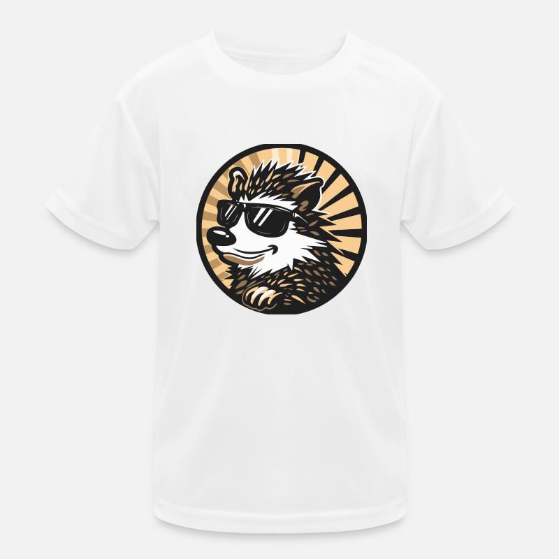 hérisson bande dessinée cool T-shirt sport Enfant