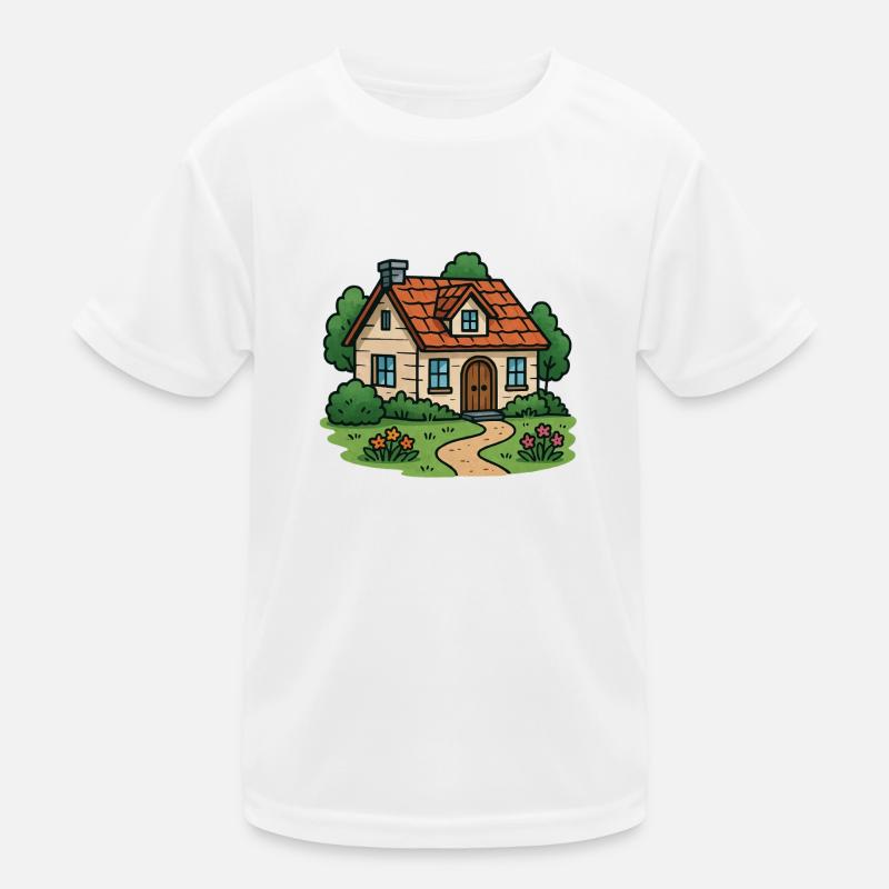 House Villa Kids Functional T-Shirt