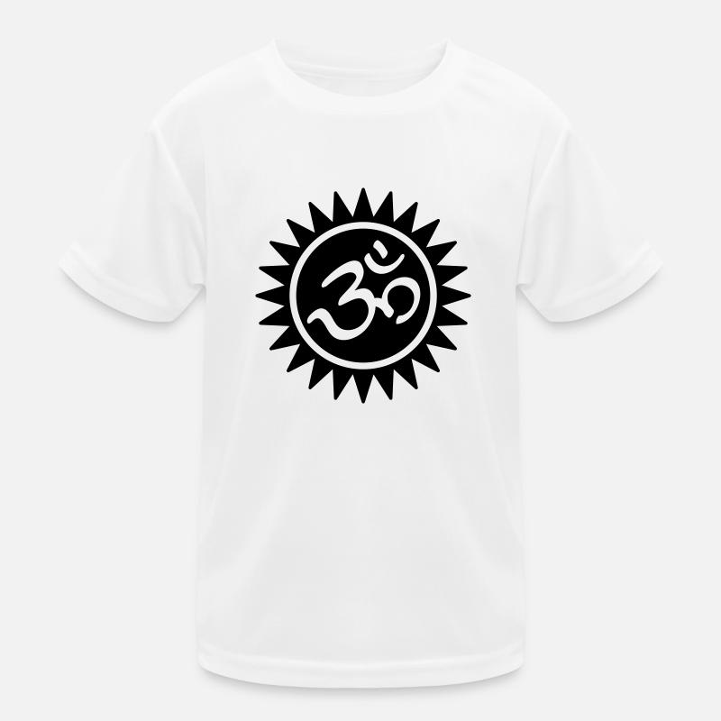 Symbole Om Soleil T-shirt sport Enfant