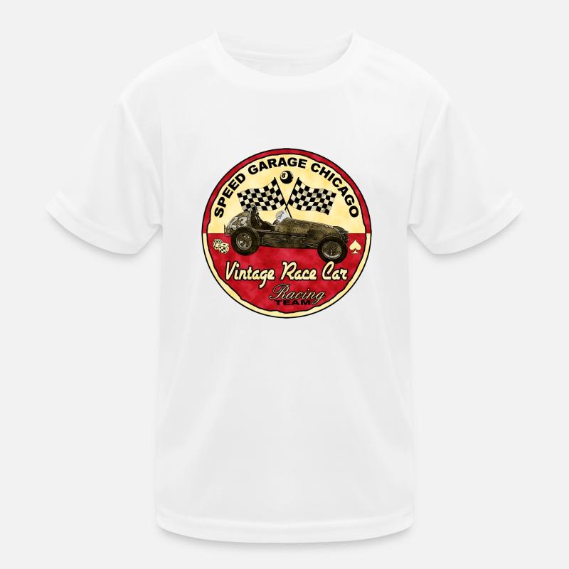 vintage racing T-shirt sport Enfant