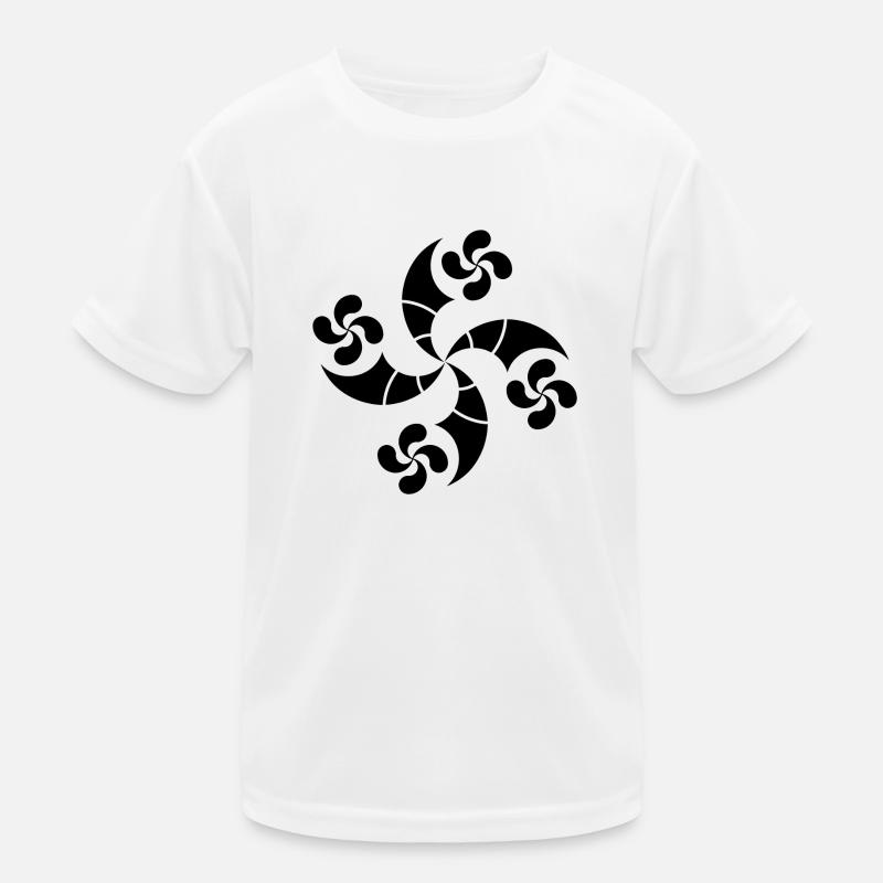 basque cross T-shirt sport Enfant
