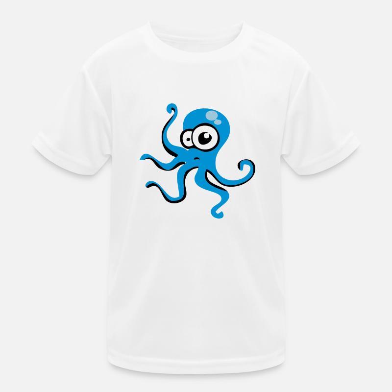 Pieuvre T-shirt sport Enfant