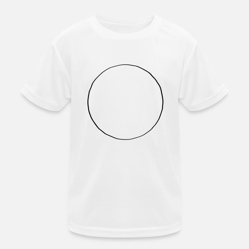 Hipster Kreis Kinder Funktions-T-Shirt