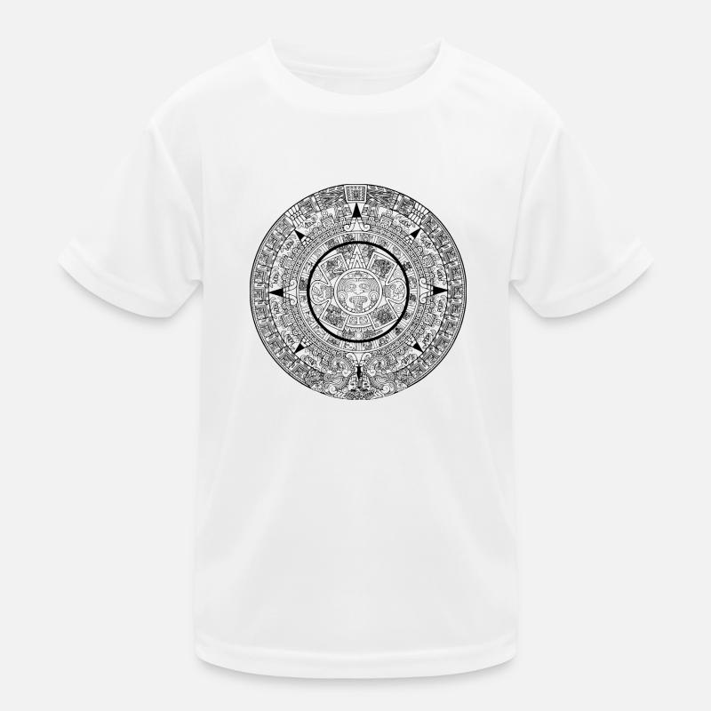 Calendrier Maya T-shirt sport Enfant