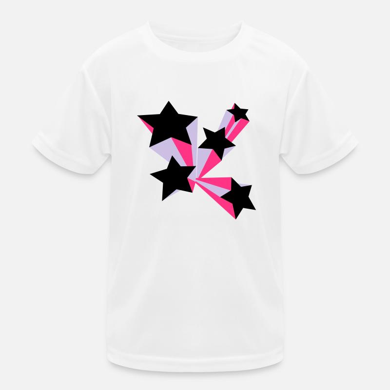 Sterne 3D T-shirt sport Enfant