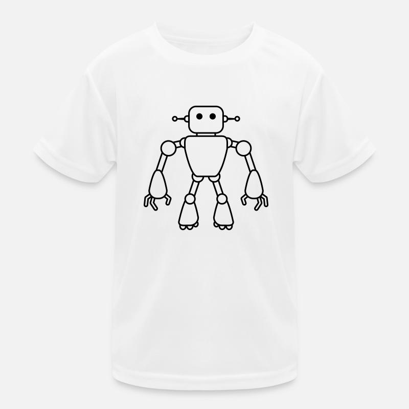 Robot Man Kinder Funktions-T-Shirt