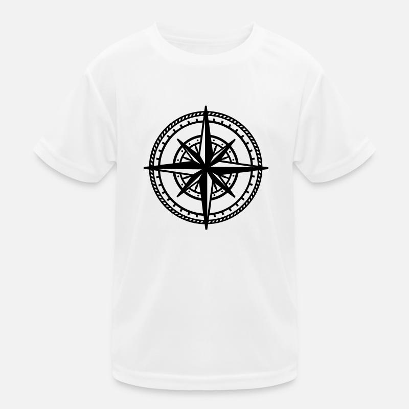 Compass | Signpost | Maritime Kids Functional T-Shirt