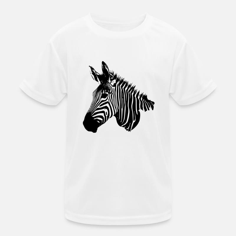 Zebra T-shirt sport Enfant