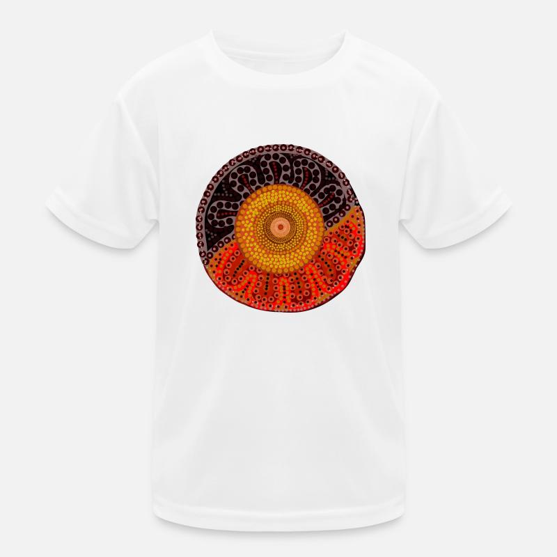 Soleil aborigène australien T-shirt sport Enfant