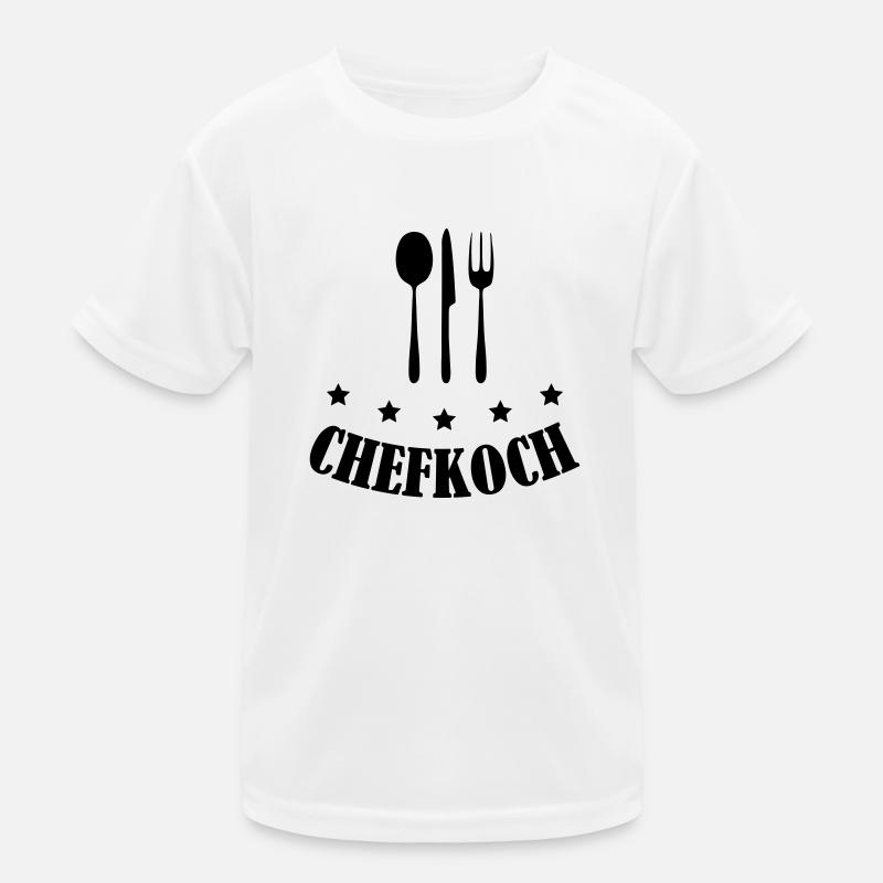 chefkoch Kinder Funktions-T-Shirt