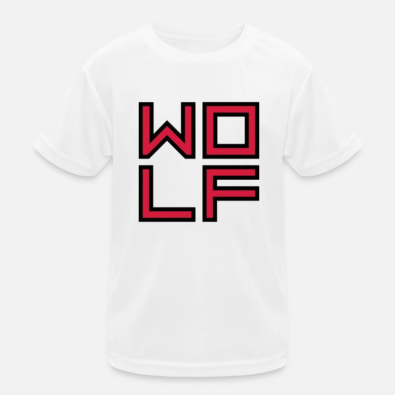 Inner Wolf Logo Kids Functional T-Shirt