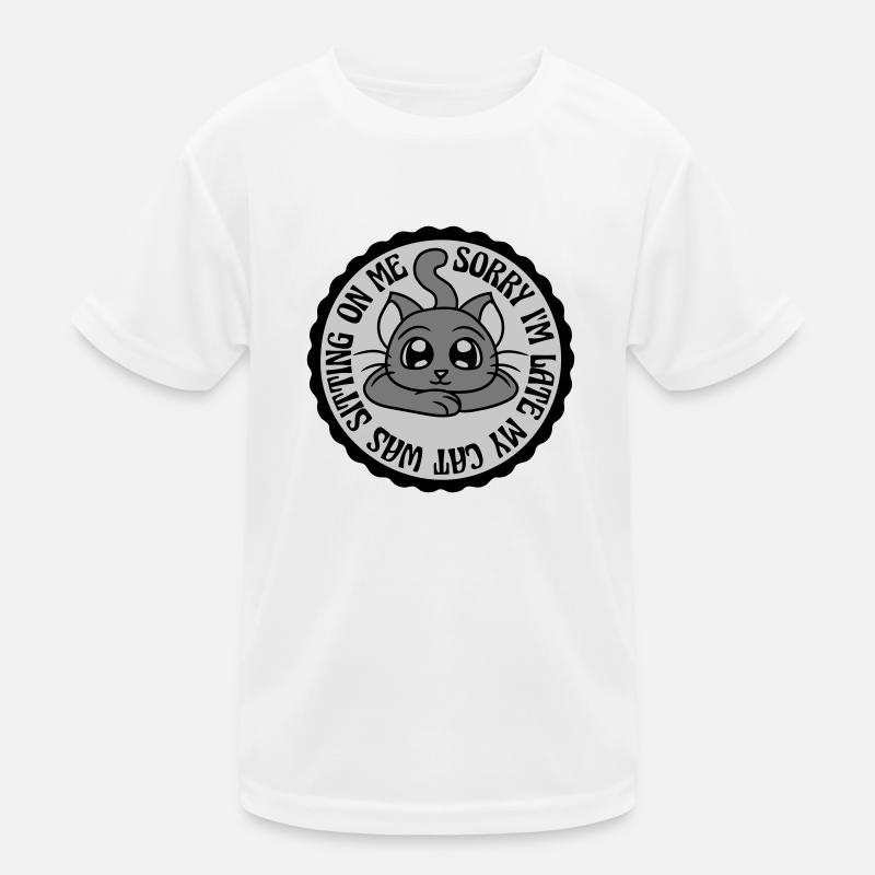 désolé chat était assis T-shirt sport Enfant