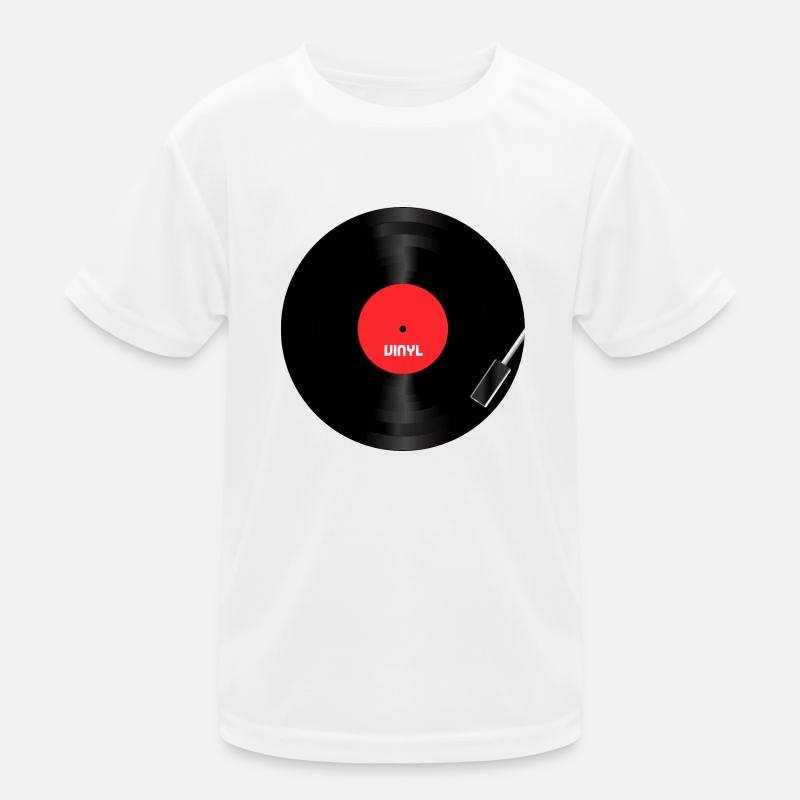 Vinyl Kinder Funktions-T-Shirt