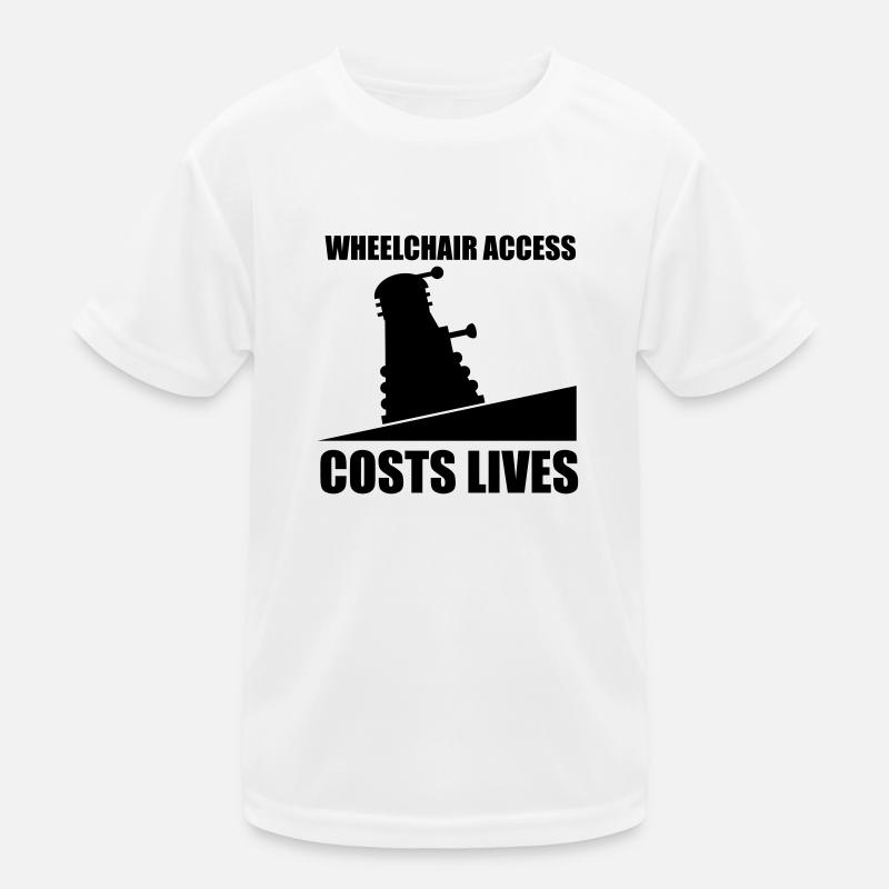 Accessibilité aux chaises roulantes? T-shirt sport Enfant