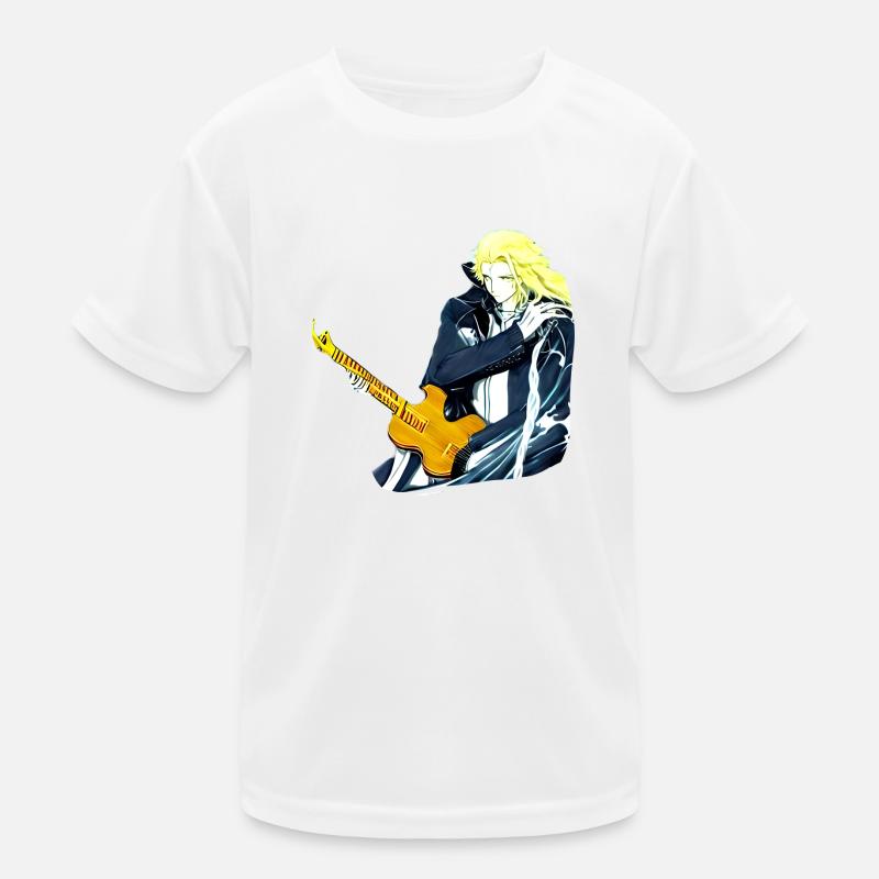 Type with guitar Kids Functional T-Shirt
