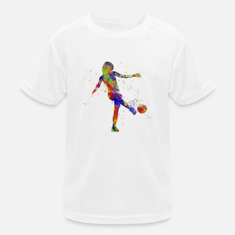Women's soccer player Kids Functional T-Shirt