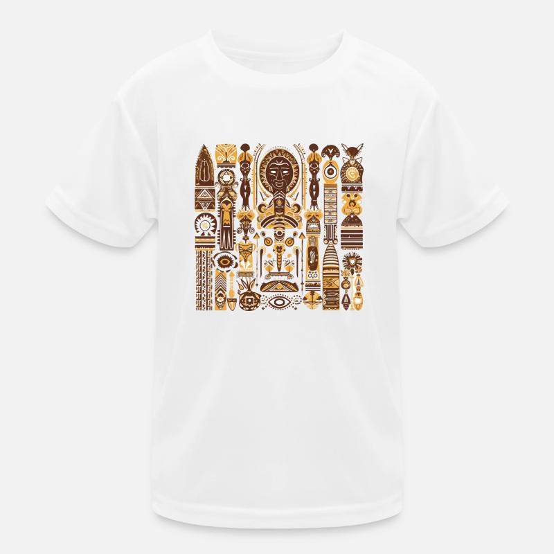 African folklore Kids Functional T-Shirt