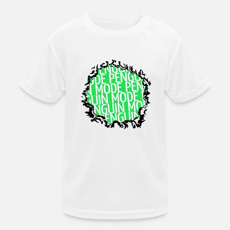 Awesome Clumpsy North Pole Penguin Quote Kids Functional T-Shirt