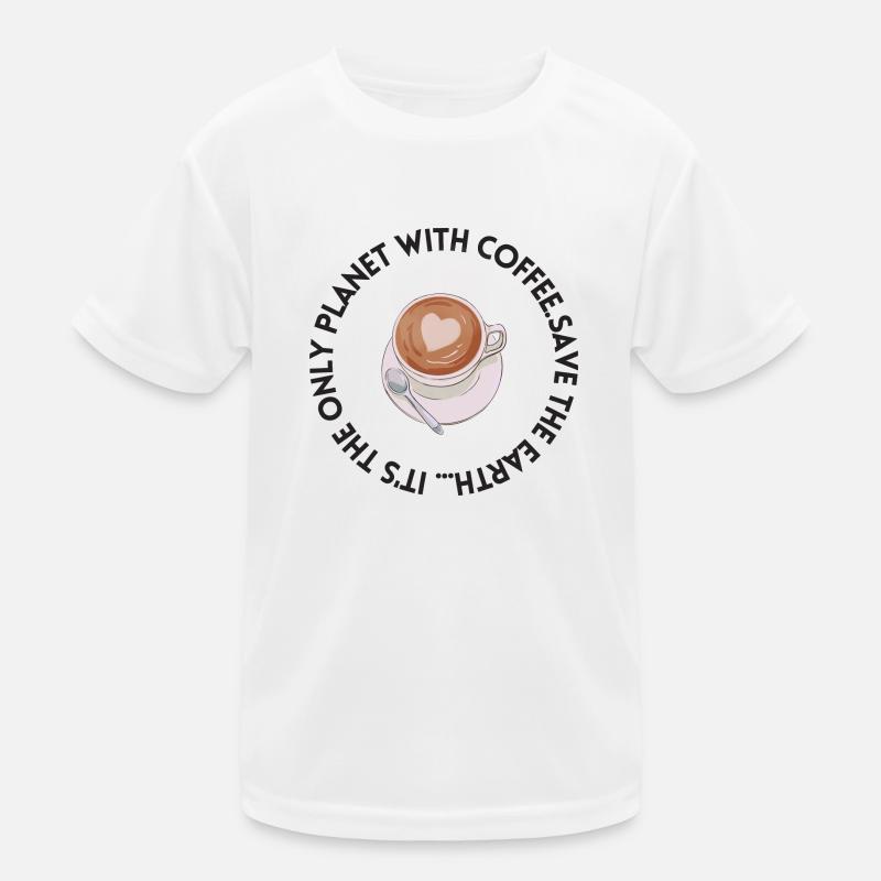 Coffee for sustainability Kids Functional T-Shirt