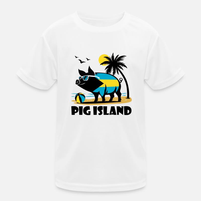 L’île aux cochons T-shirt sport Enfant