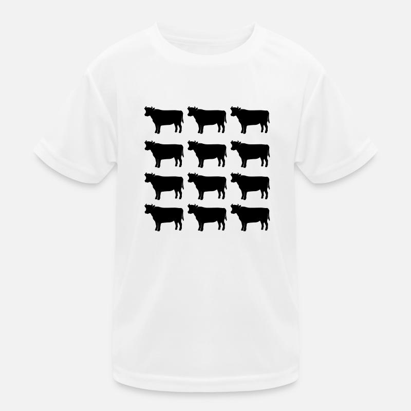 Kuh Kinder Funktions-T-Shirt