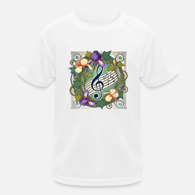 Treble Clef Kids Functional T-Shirt