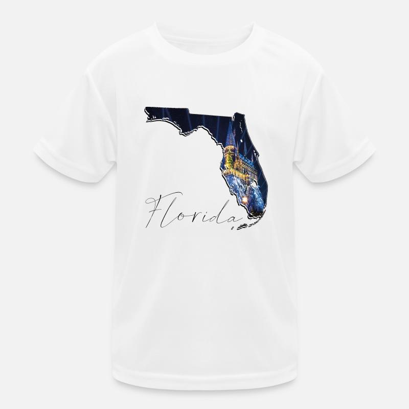 Universal Studios en Floride Carte de l’État FL T-shirt sport Enfant