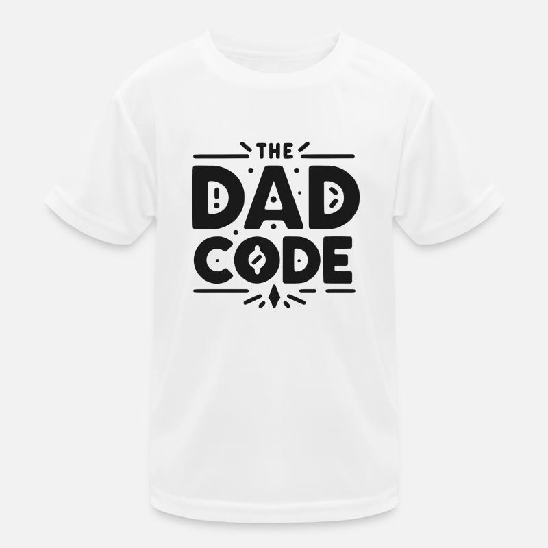 Der Papa-Code Kinder Funktions-T-Shirt
