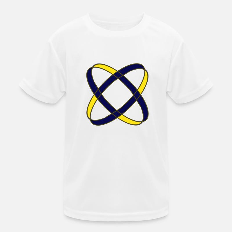 Zwei Ringe Kinder Funktions-T-Shirt