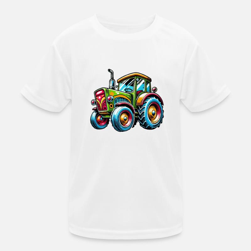 traktor Kinder Funktions-T-Shirt