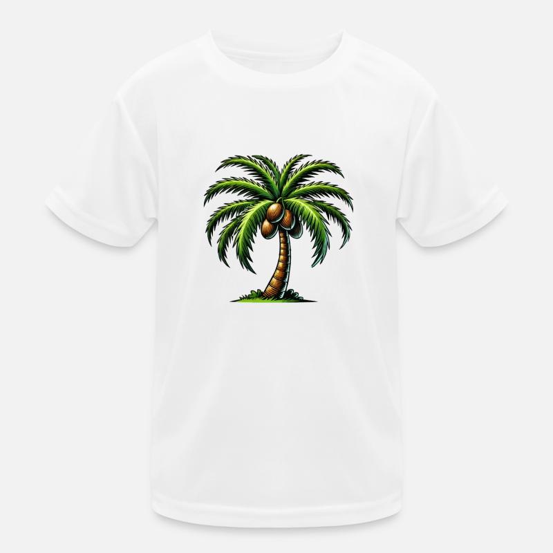 palmier T-shirt sport Enfant