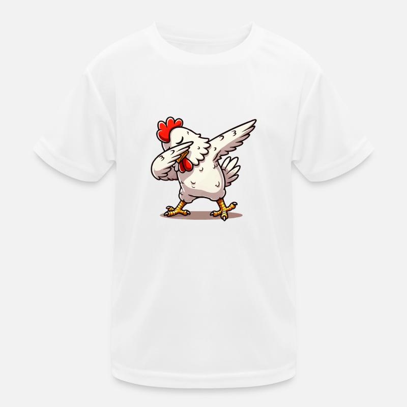 dabber du poulet T-shirt sport Enfant
