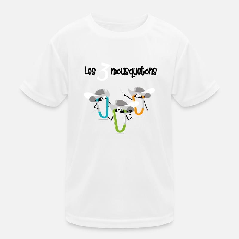 Les 3 mousquetons T-shirt sport Enfant