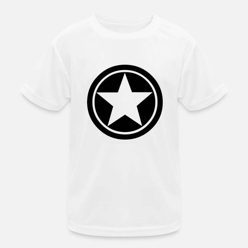 Star Star m - Kids Functional T-Shirt - white