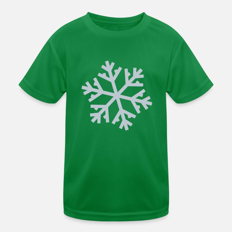 Flocon de neige T-shirt sport Enfant