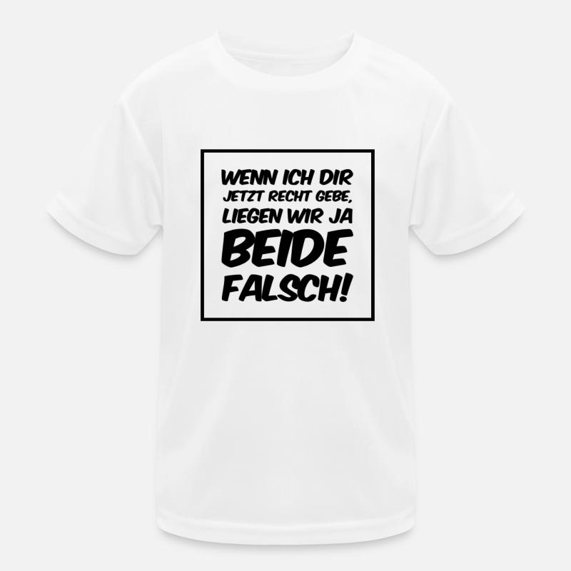 Lustige Sprüche, Spruch Designs und Geschenke. Kinder Funktions-T-Shirt