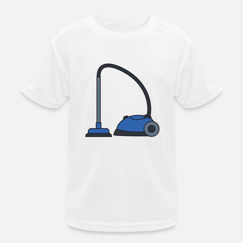 vacuum cleaner Kids Functional T-Shirt