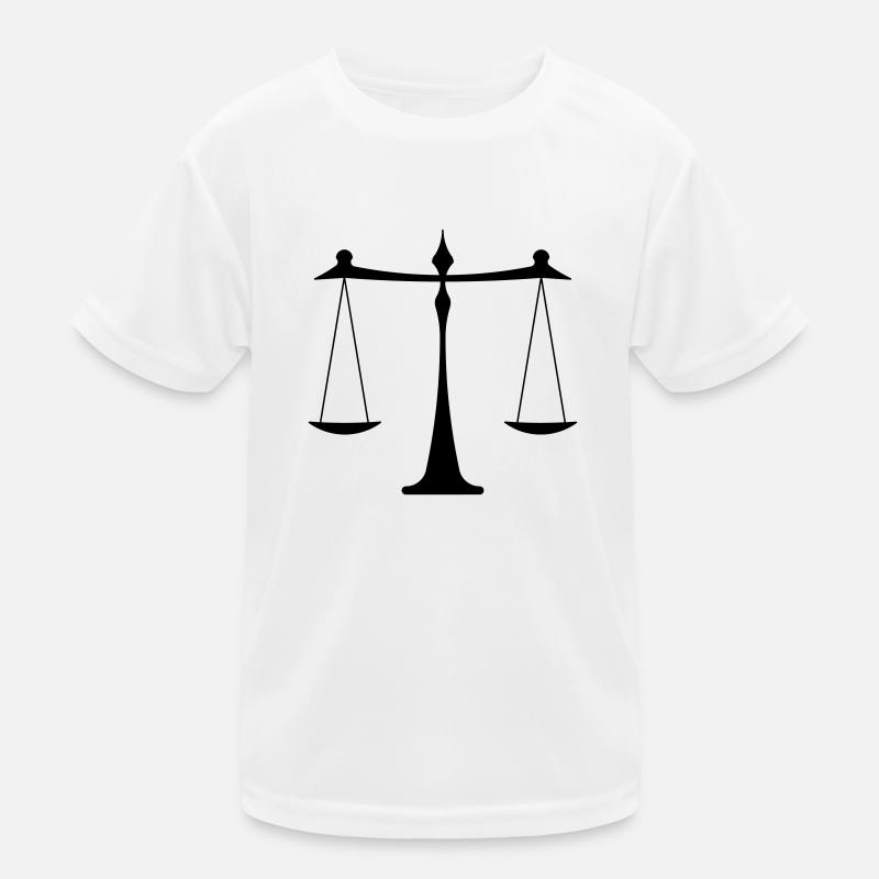 Sternzeichen Waage Kinder Funktions-T-Shirt